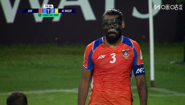 神相似!果阿后场球员桑德什·西甘“撞脸”吕迪格,吧友们认为像吗?