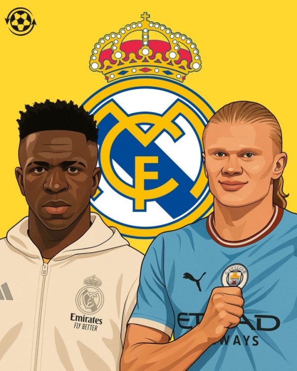 英媒：皇马计划27年报价2.5亿欧求购哈兰德！需要卖维尼修斯筹钱